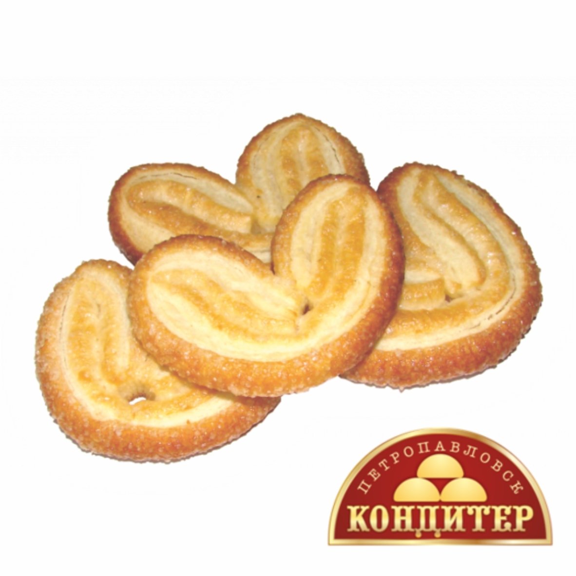 Песочный рогалик с сахаром
