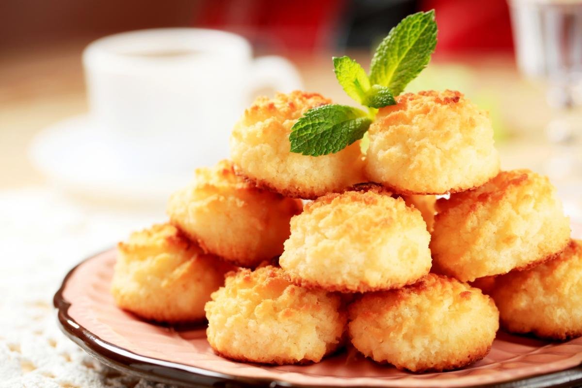 Овсяное печенье с кокосовой стружкой