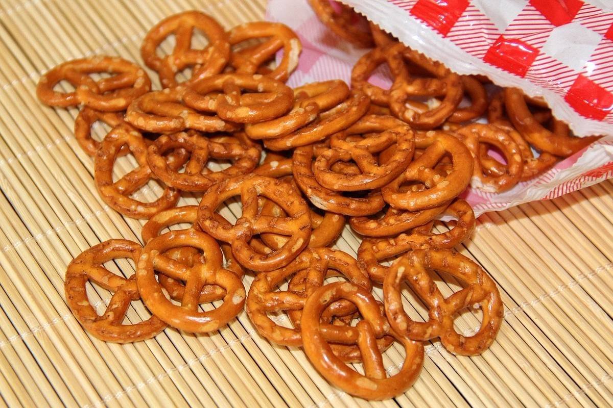 Печенье косички