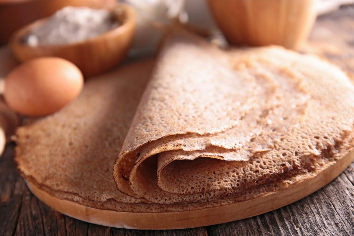 Корейские блины из рисовой муки