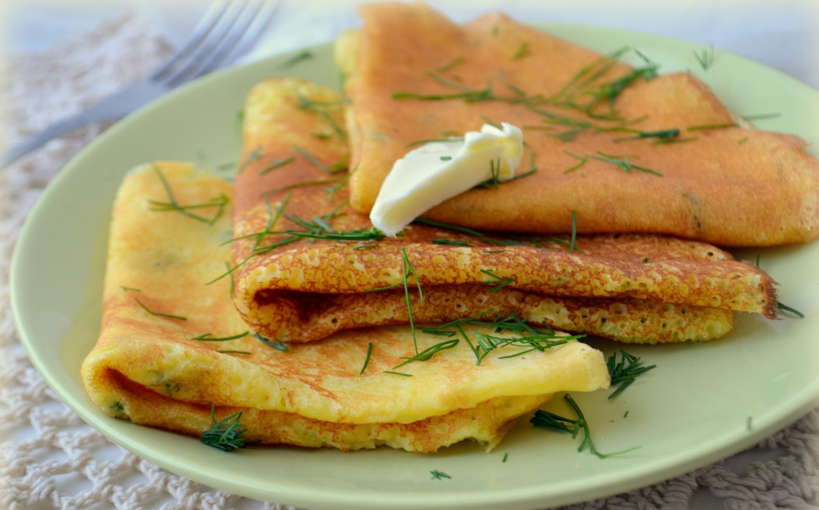Блины из кукурузной муки