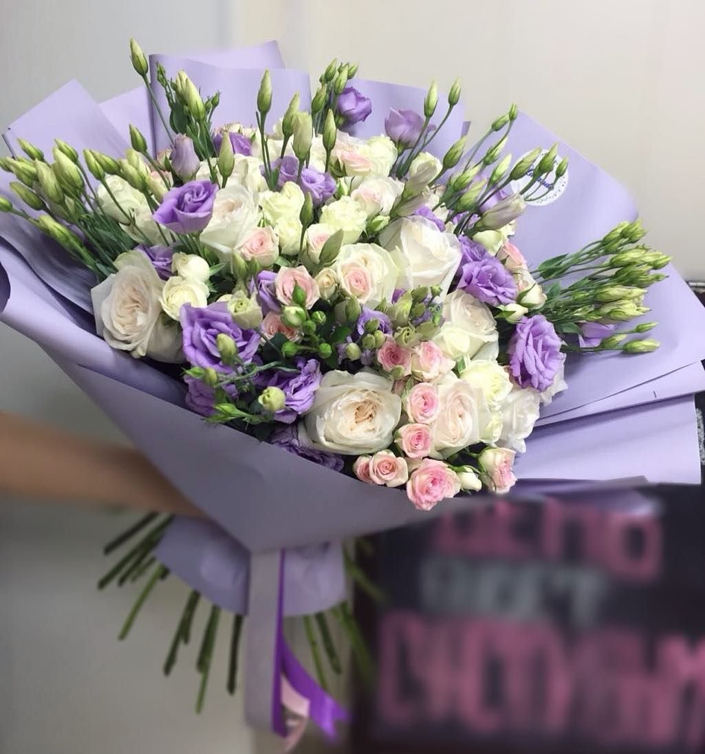 Стильные модные букеты