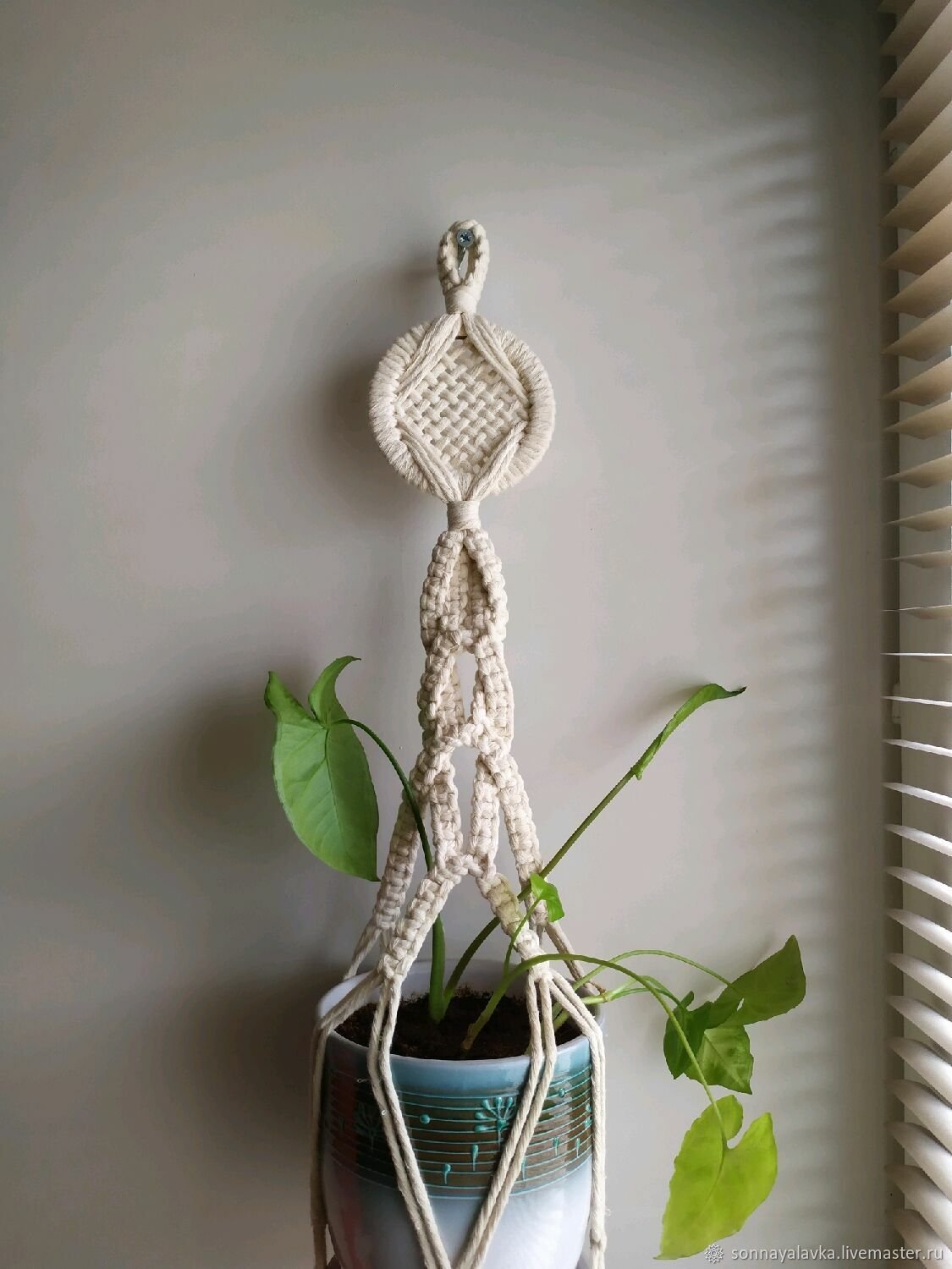 Корзина из джута