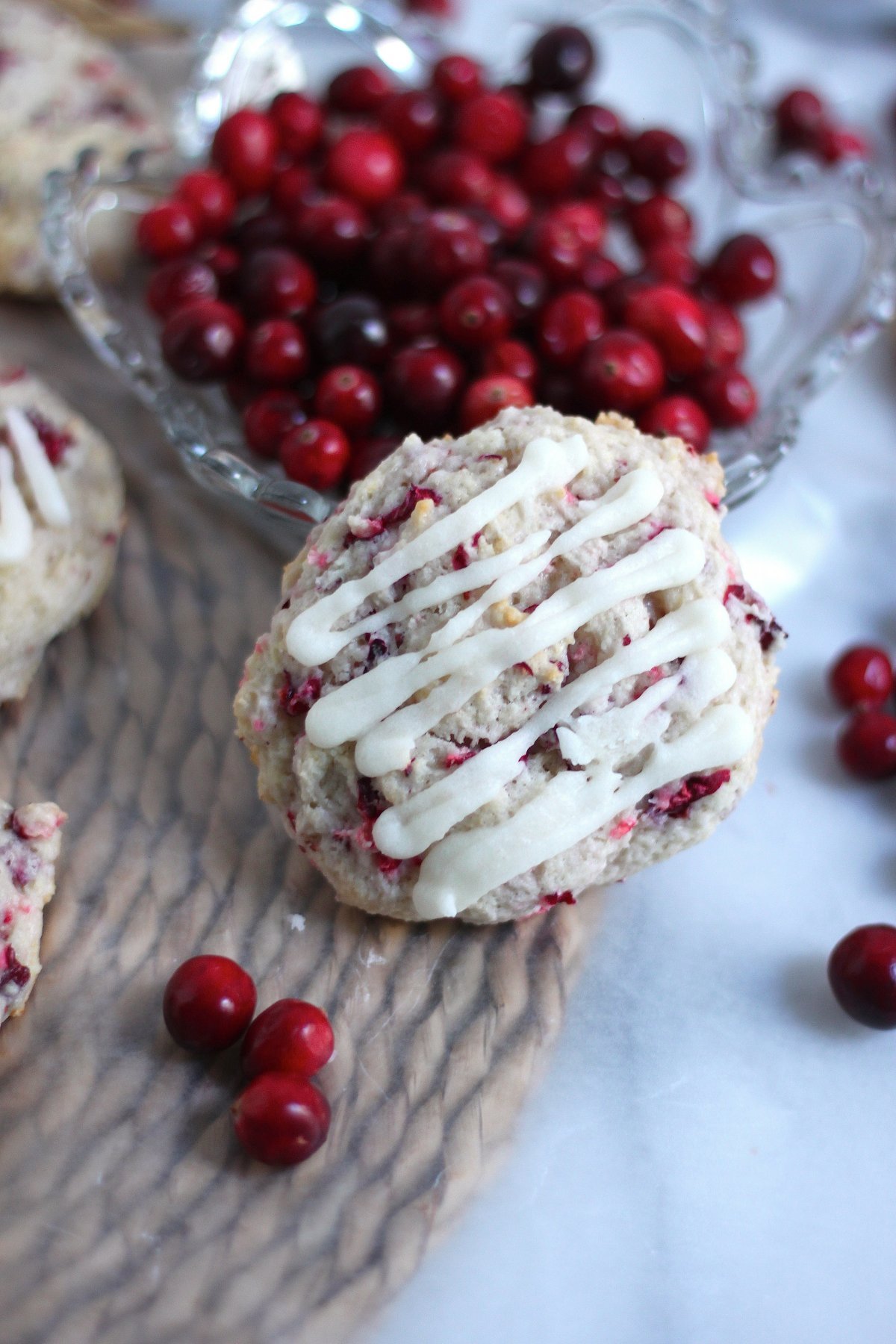 Cookies с клюквой