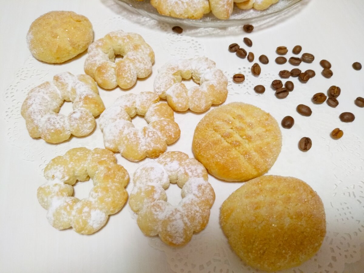 Печенье на крахмале и растительном масле