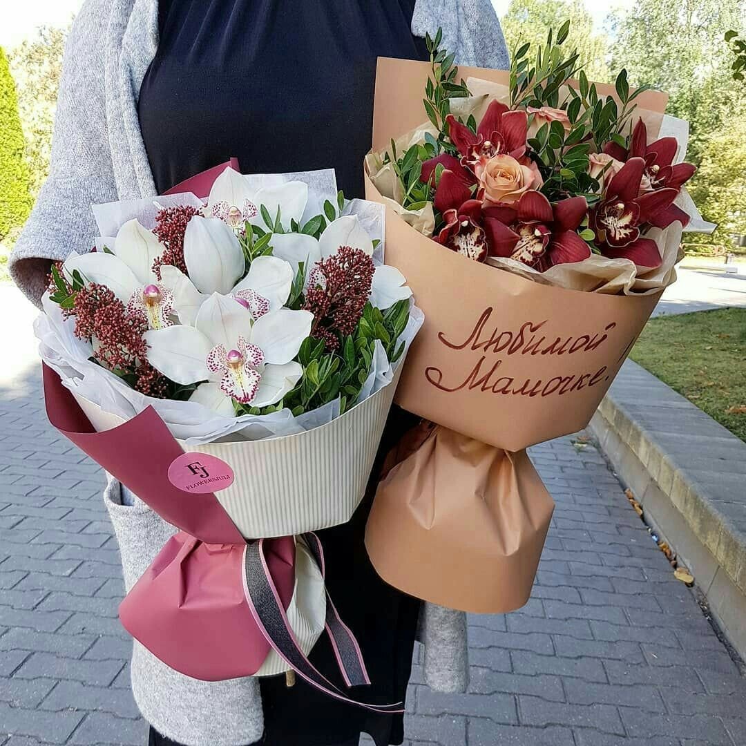 Роза капучино букет