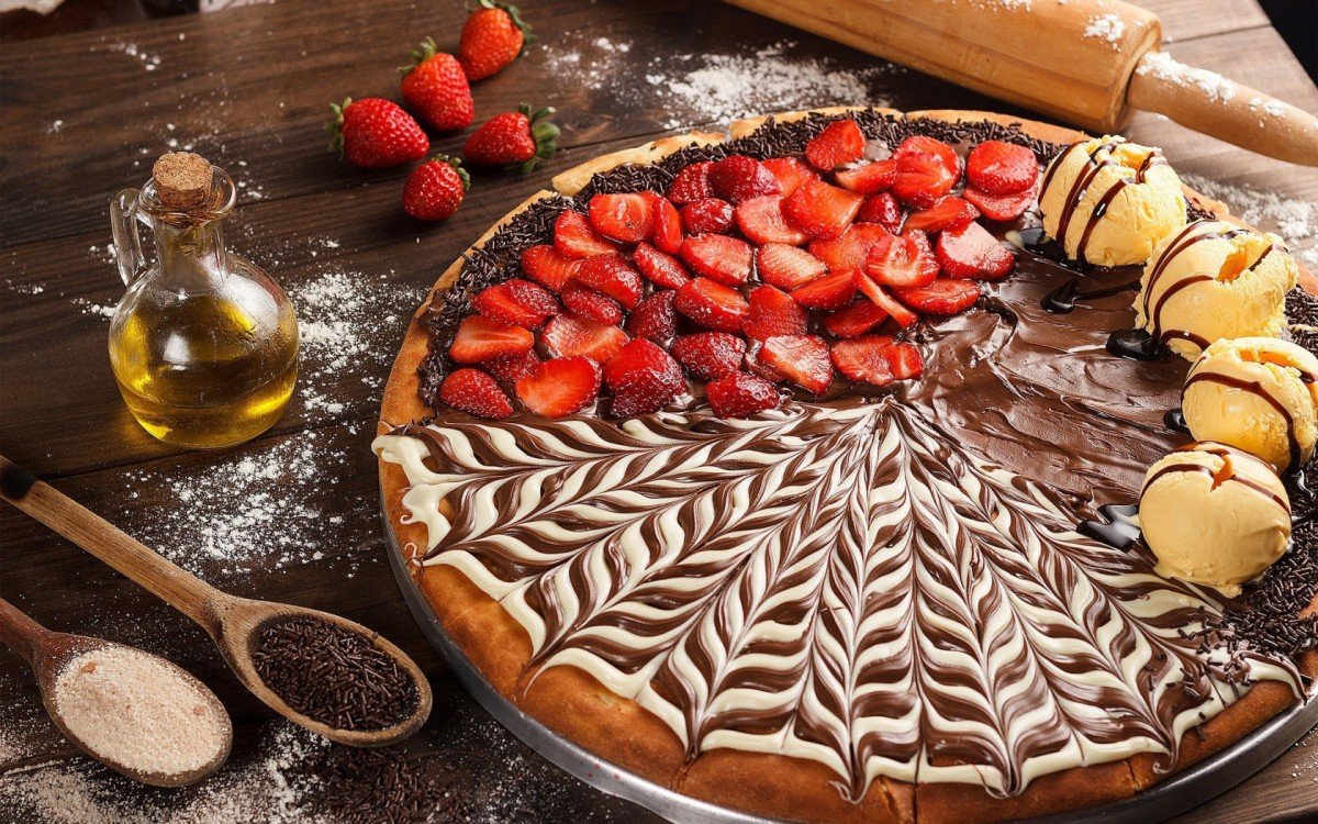 Вафли с черникой