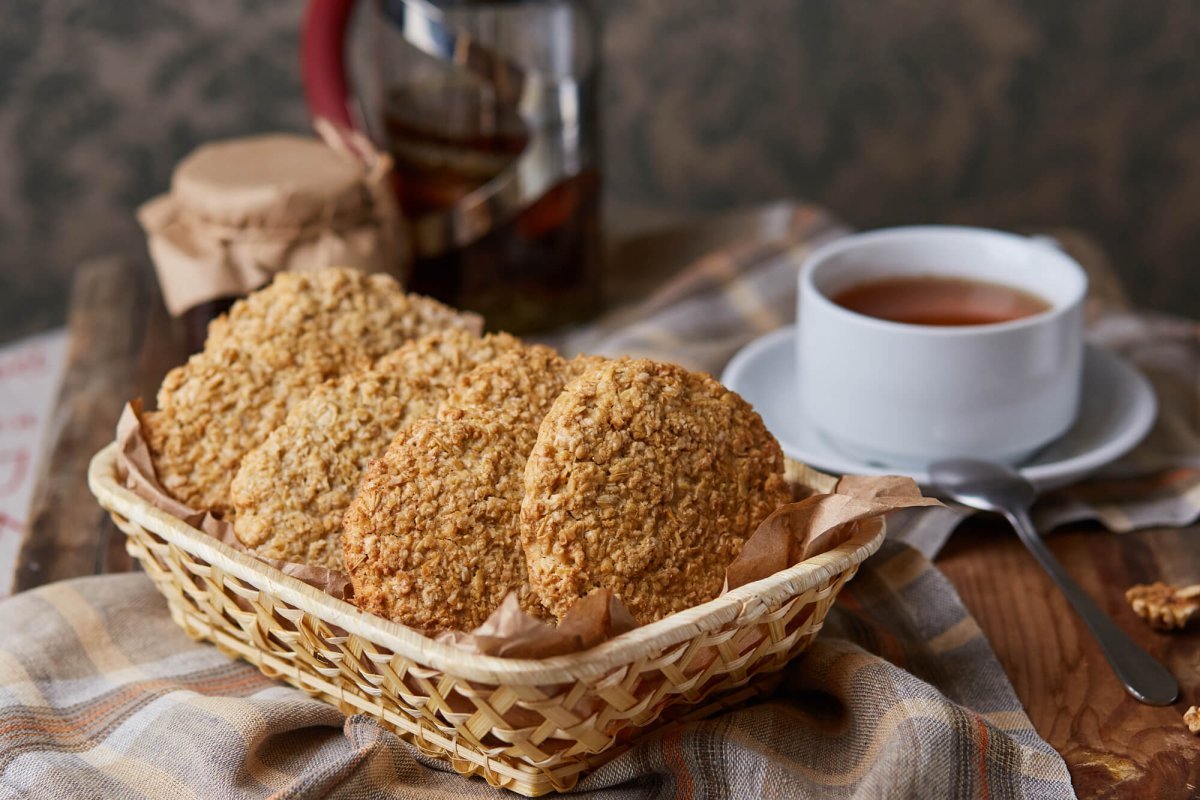 Овсяное печенье палочки