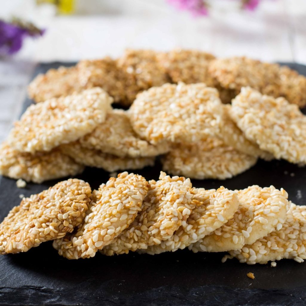 Печенье сезам с кунжутом