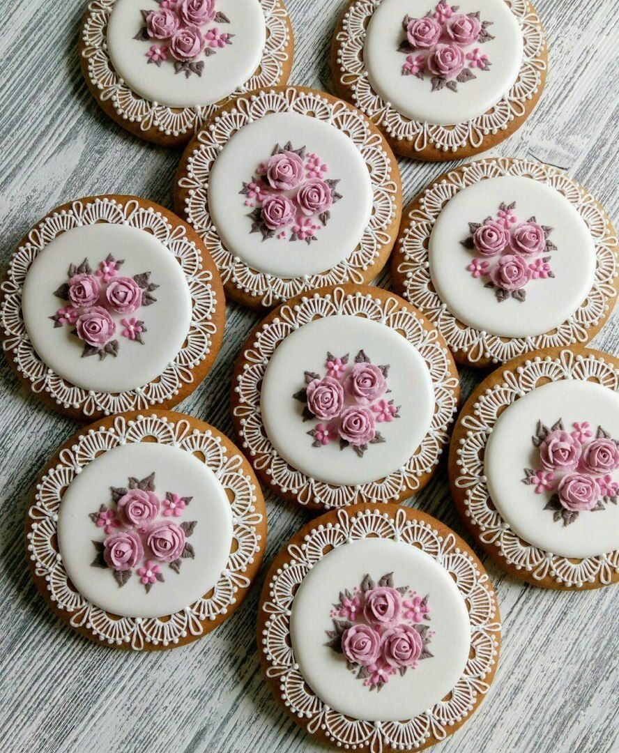 Круглое печенье для украшения купить