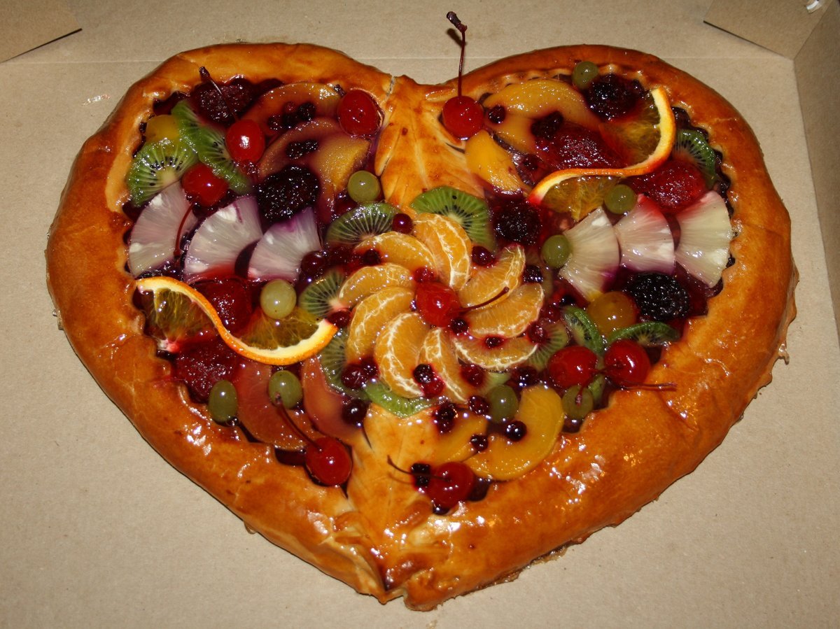 Песочный пирог с персиками консервированными