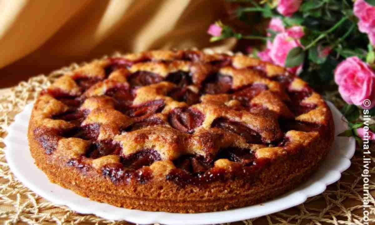 Американский сливовый пирог из Нью-Йорк