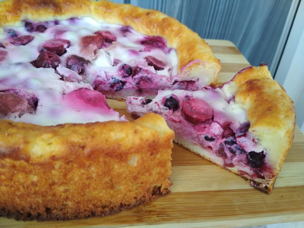 Пирог с двумя начинками