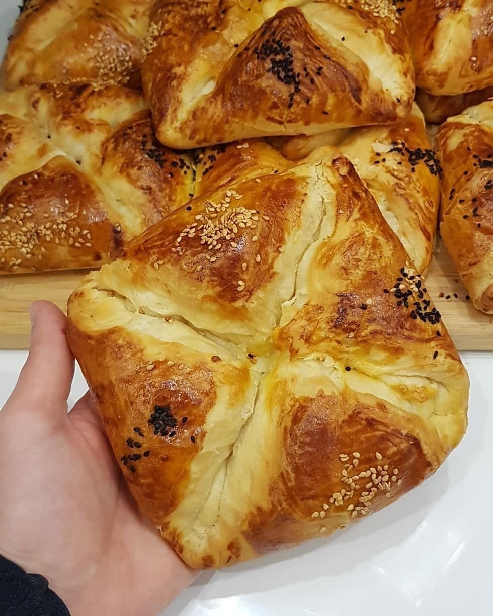 Турецкий пирог с заварным кремом