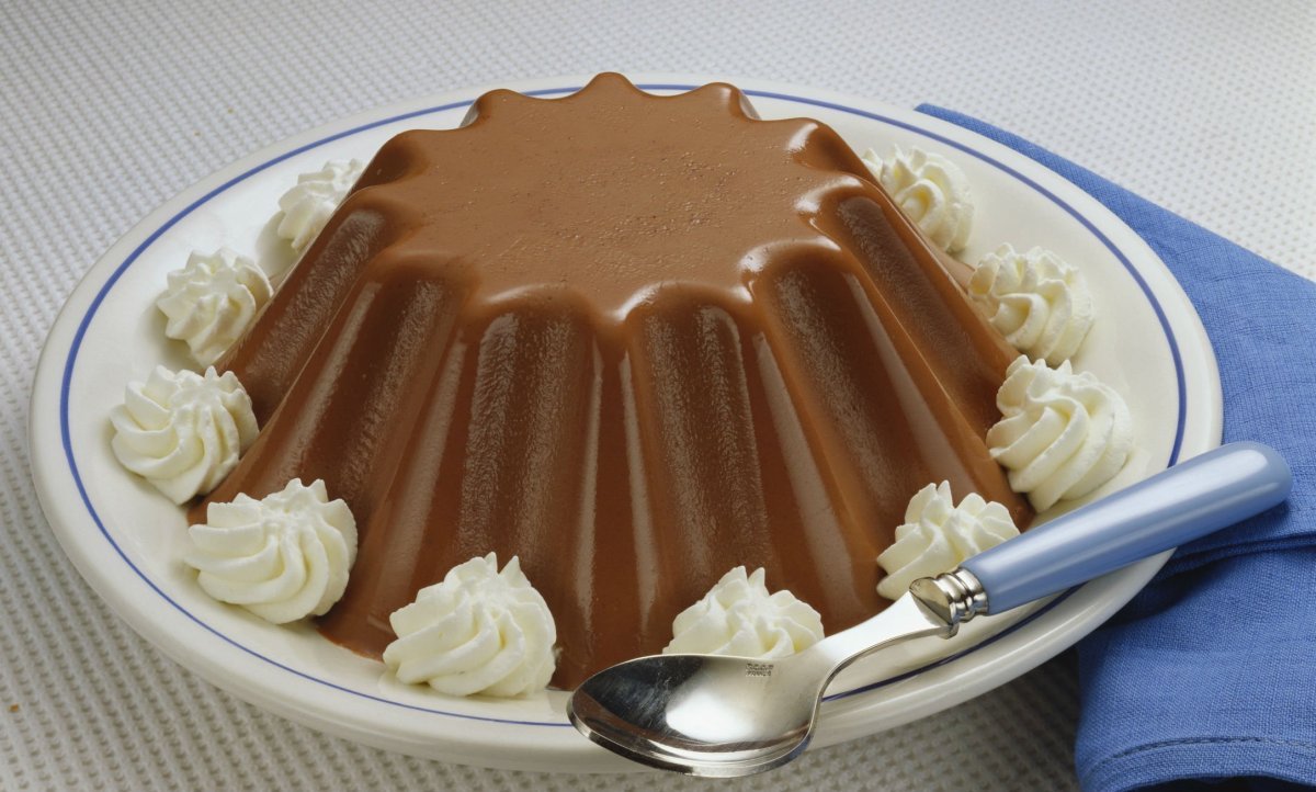 Бланманже миндальное