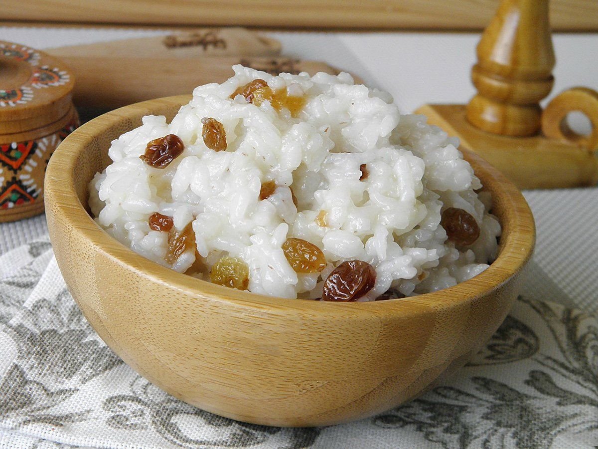 Рисовый десерт с кокосовым кремом сообщение