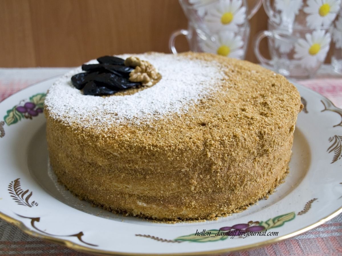 Торт медовый Кутузов