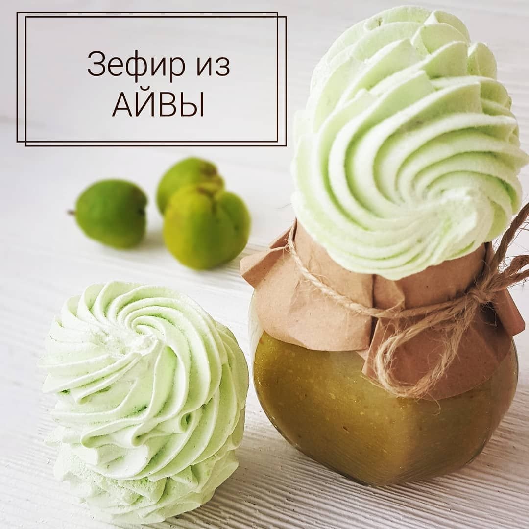 Десерт с айва стильно