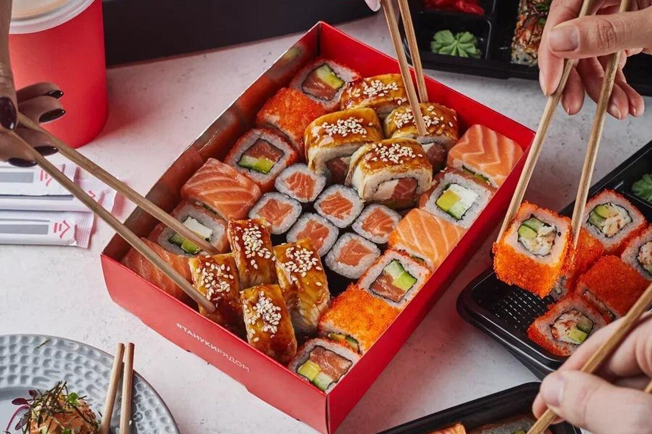 Заказать суши и роллы с доставкой люберцы тануки фото 101