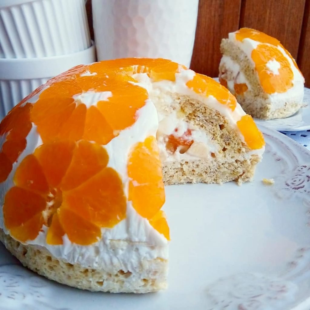 Мандариновый торт