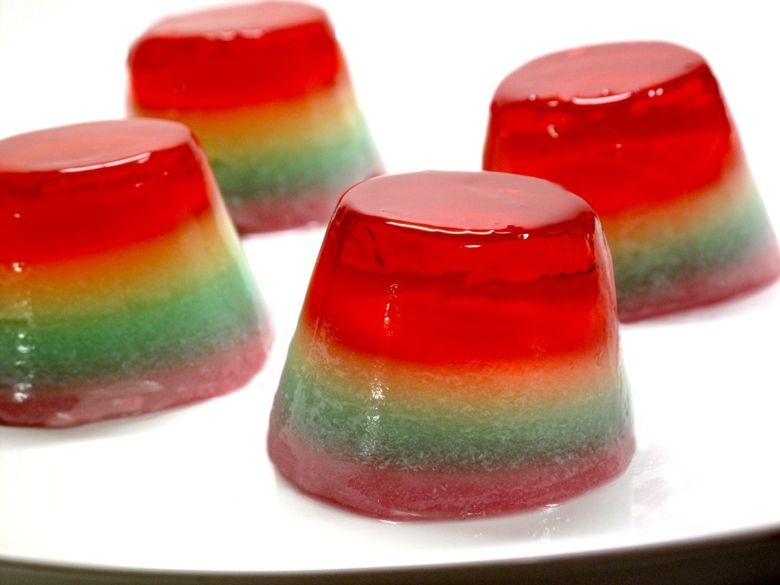Желатиновое желе Jell-o