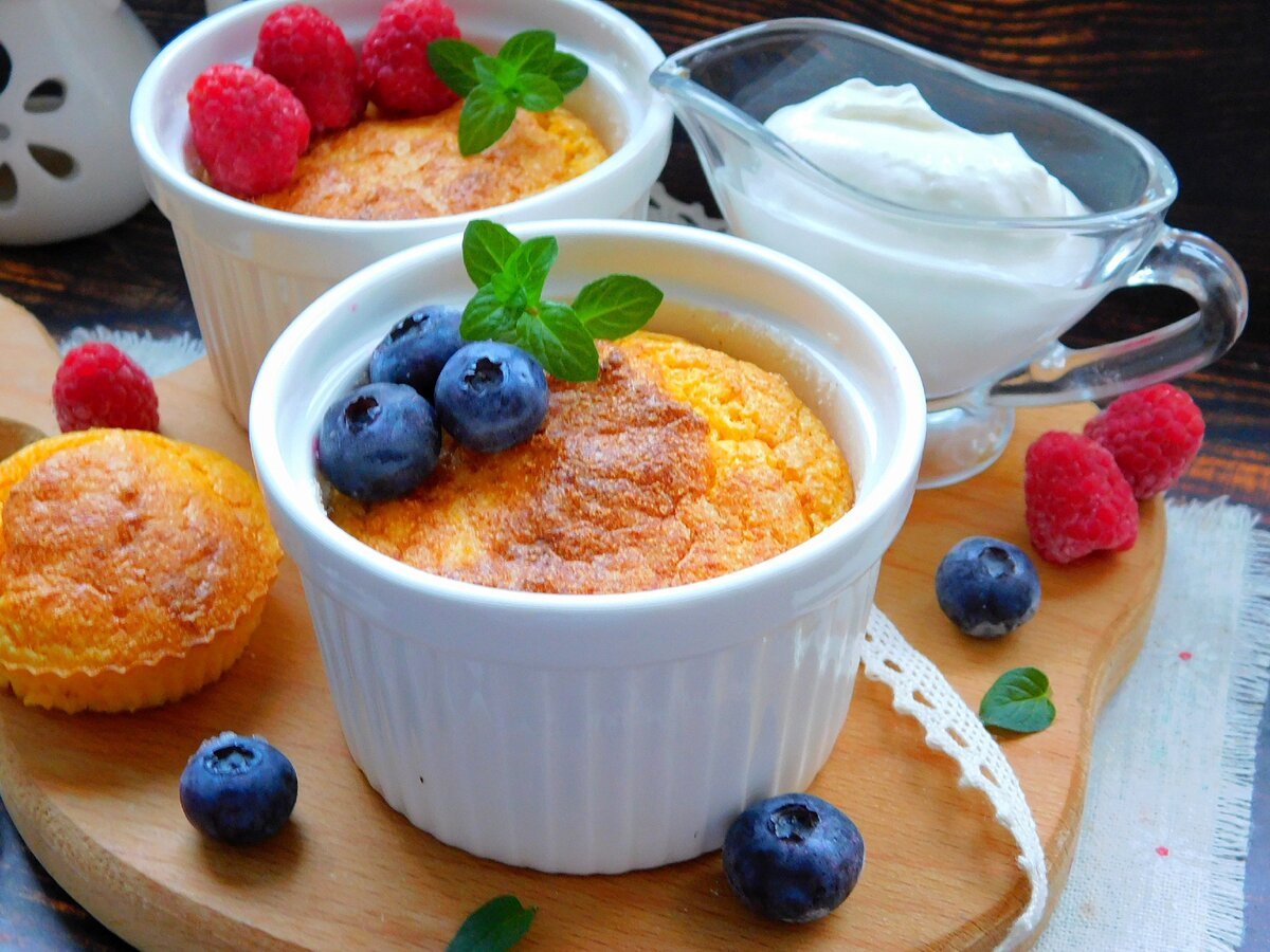 Красивый фон с кексами