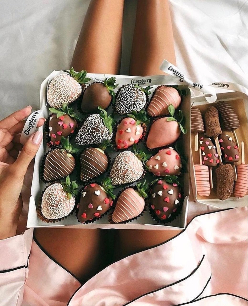 Клубника в шоколаде Эстетика