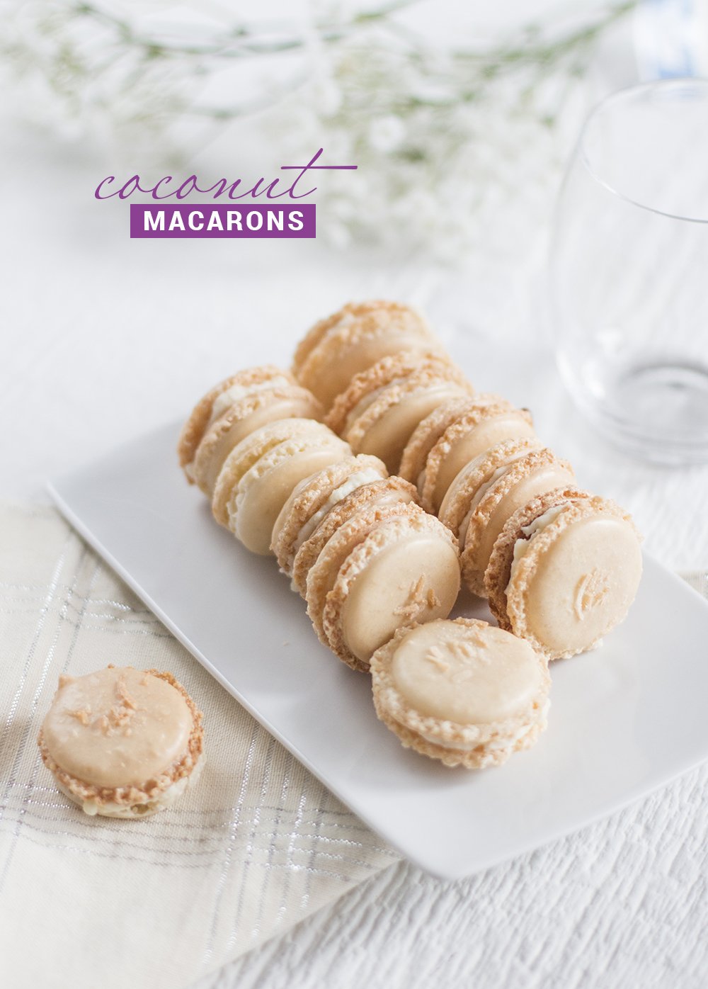 Макаронс Кокос