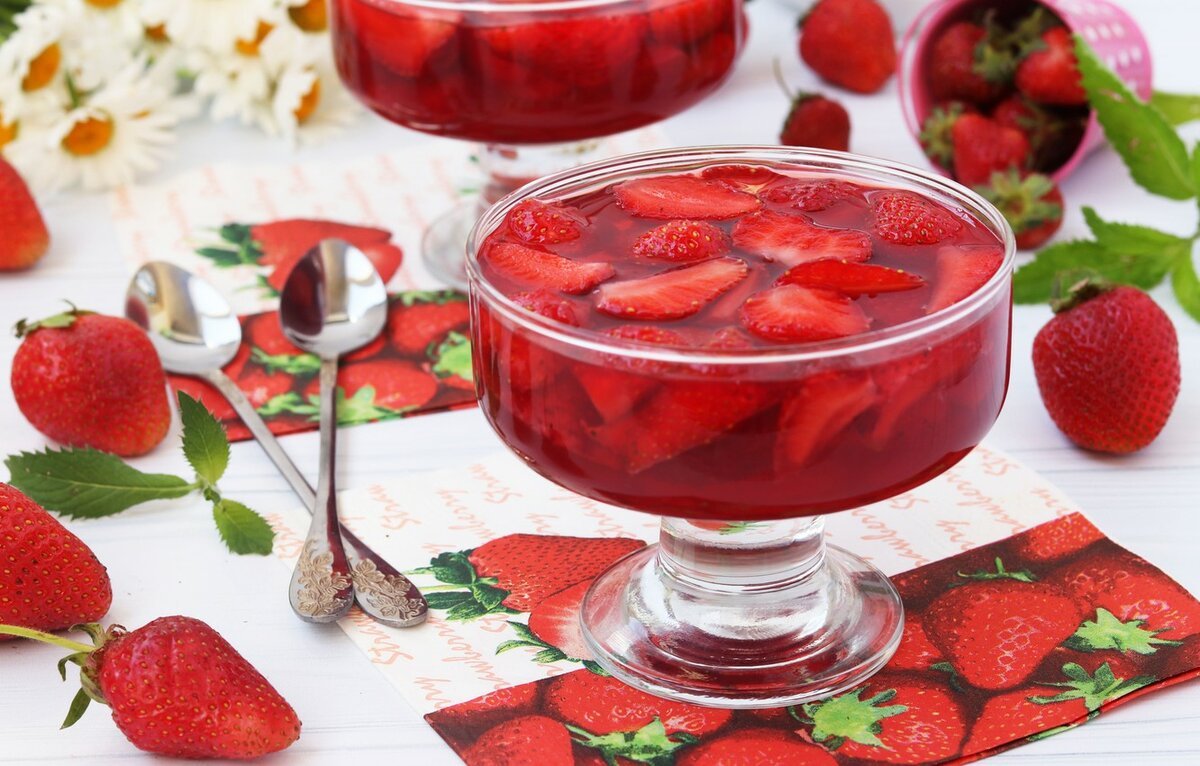 Украшения из желе