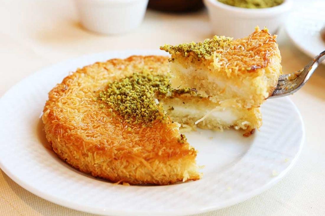 Турецкий десерт кунафа
