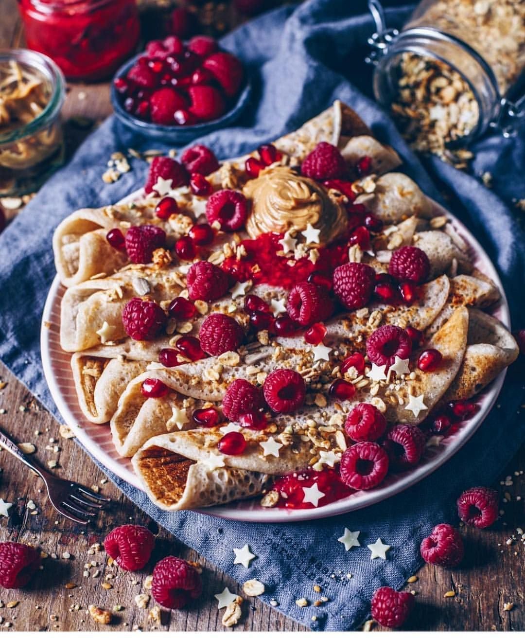Красивые раскладки еды