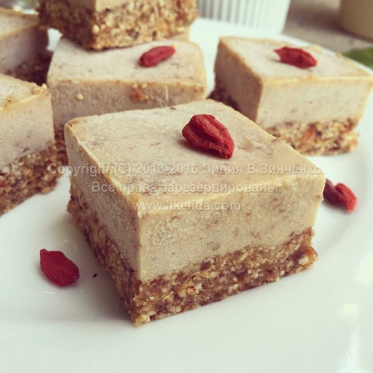 Пирожное из гречки