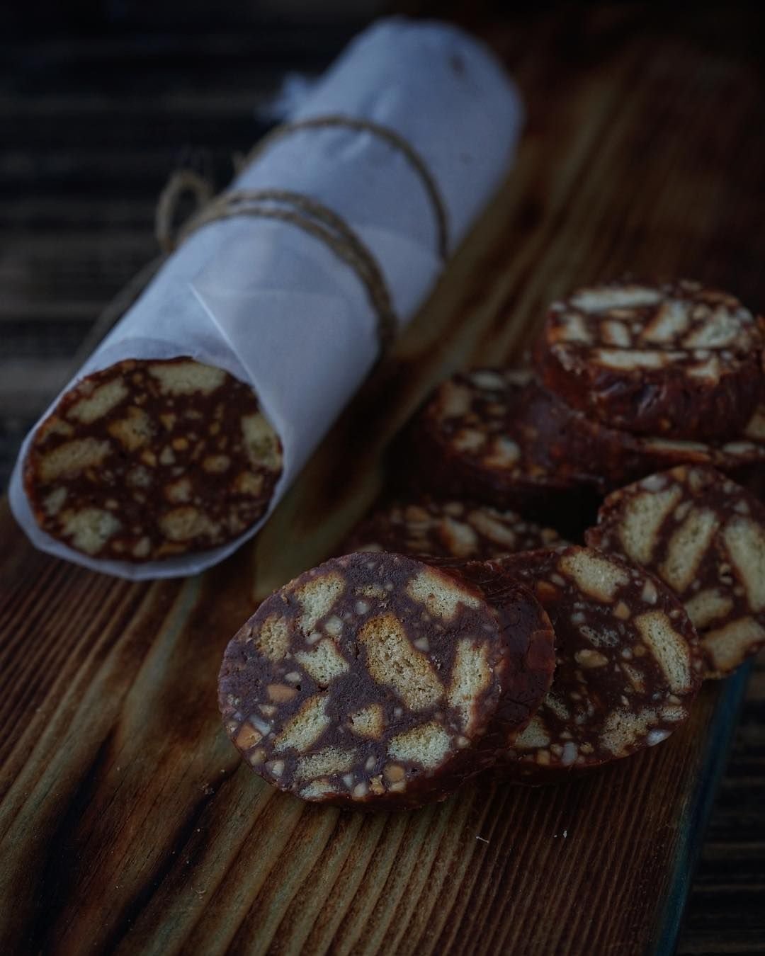 Шоколадная колбаса СССР