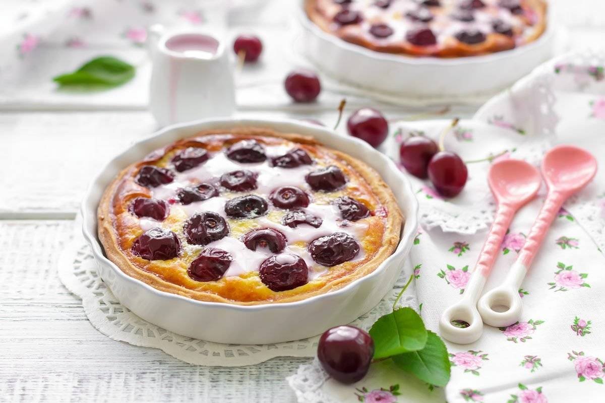 Вишневый французский клафути