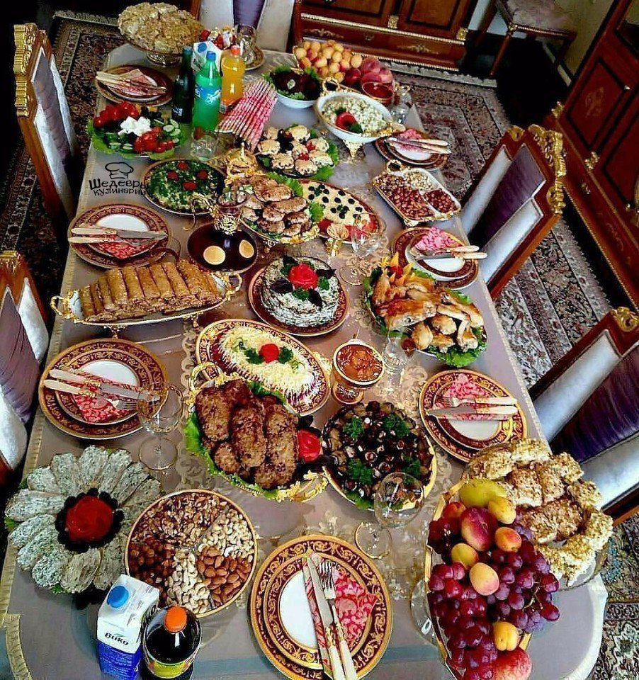 Курбан байрам дастархан