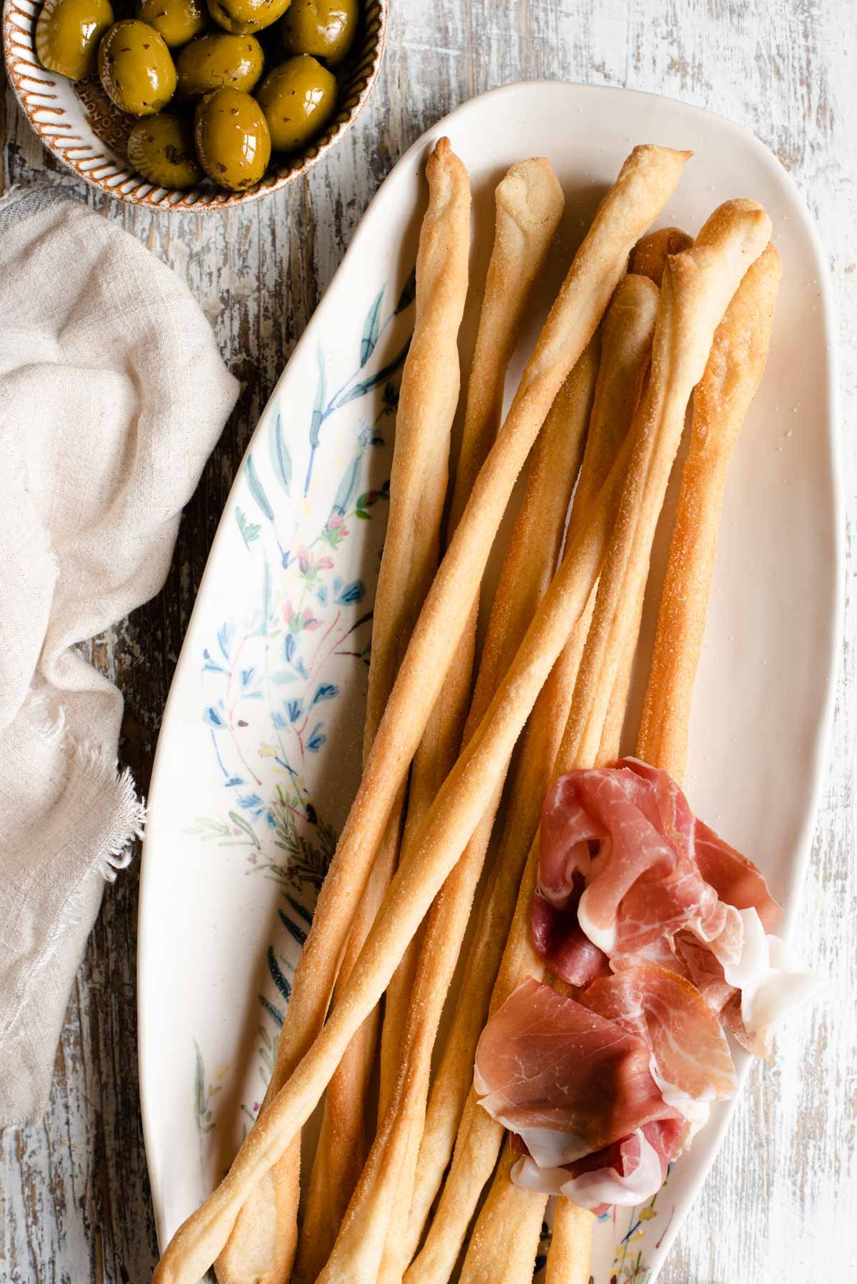 Хлебные палочки гриссини