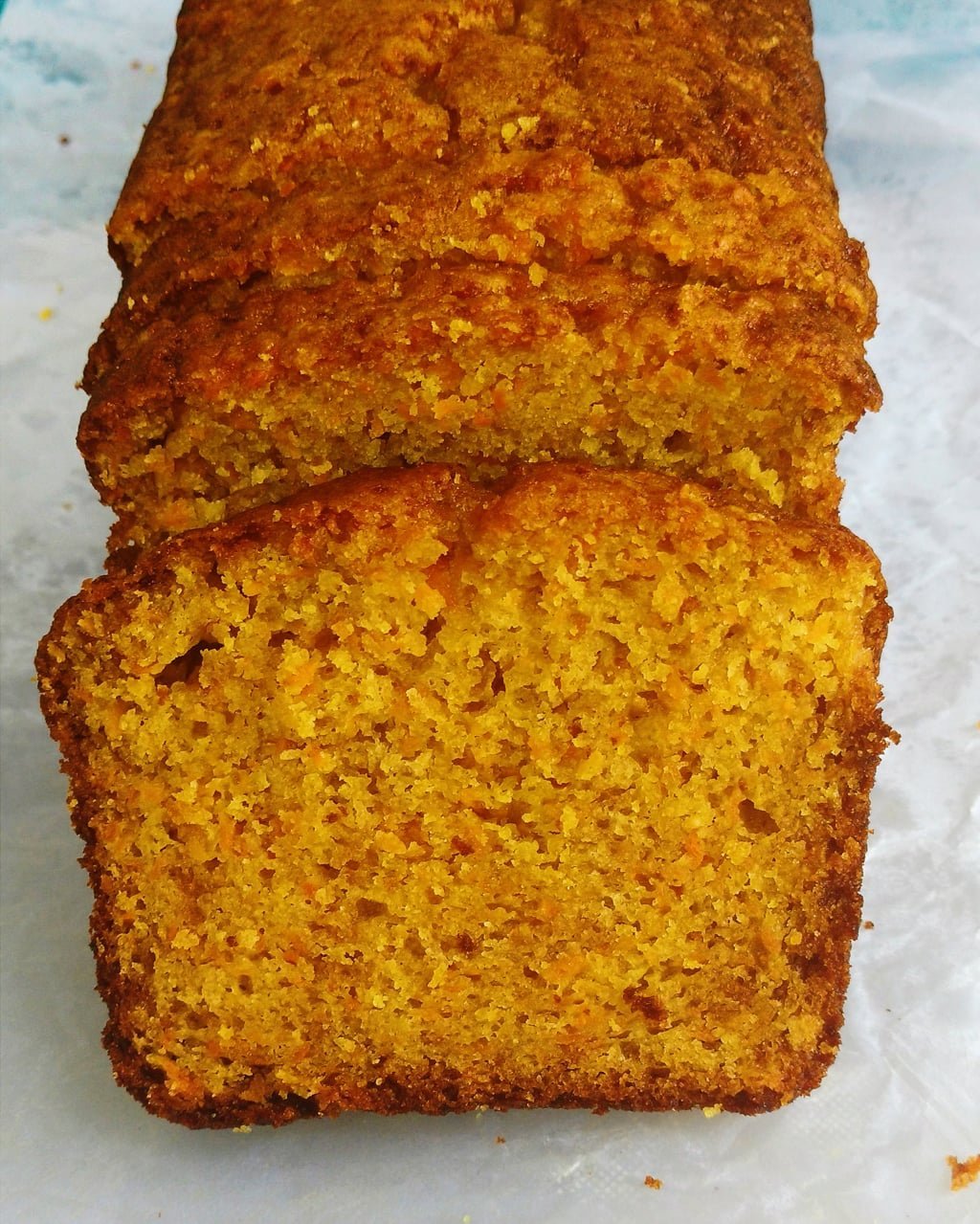 Морковный кекс с орехами