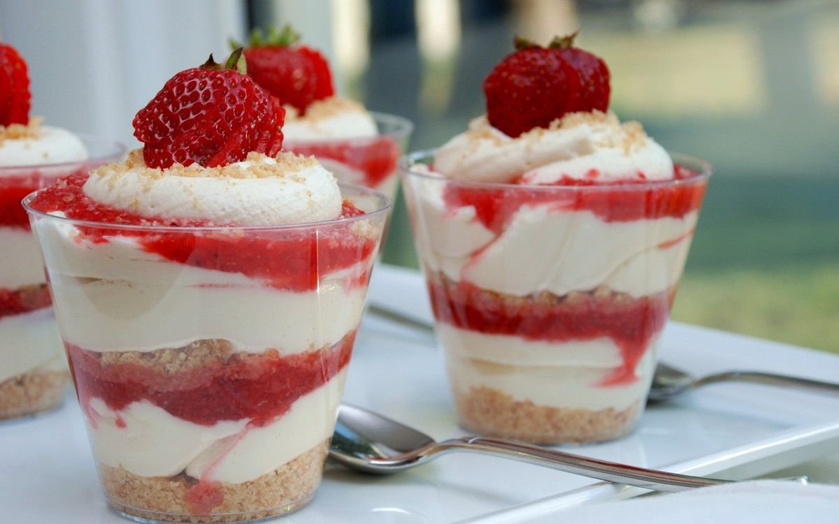 Десерт panna Cotta