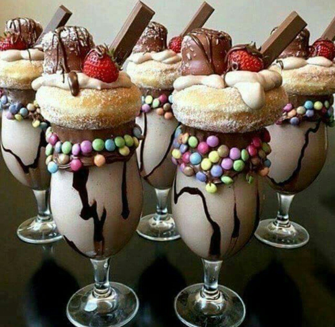 Молочный мусс
