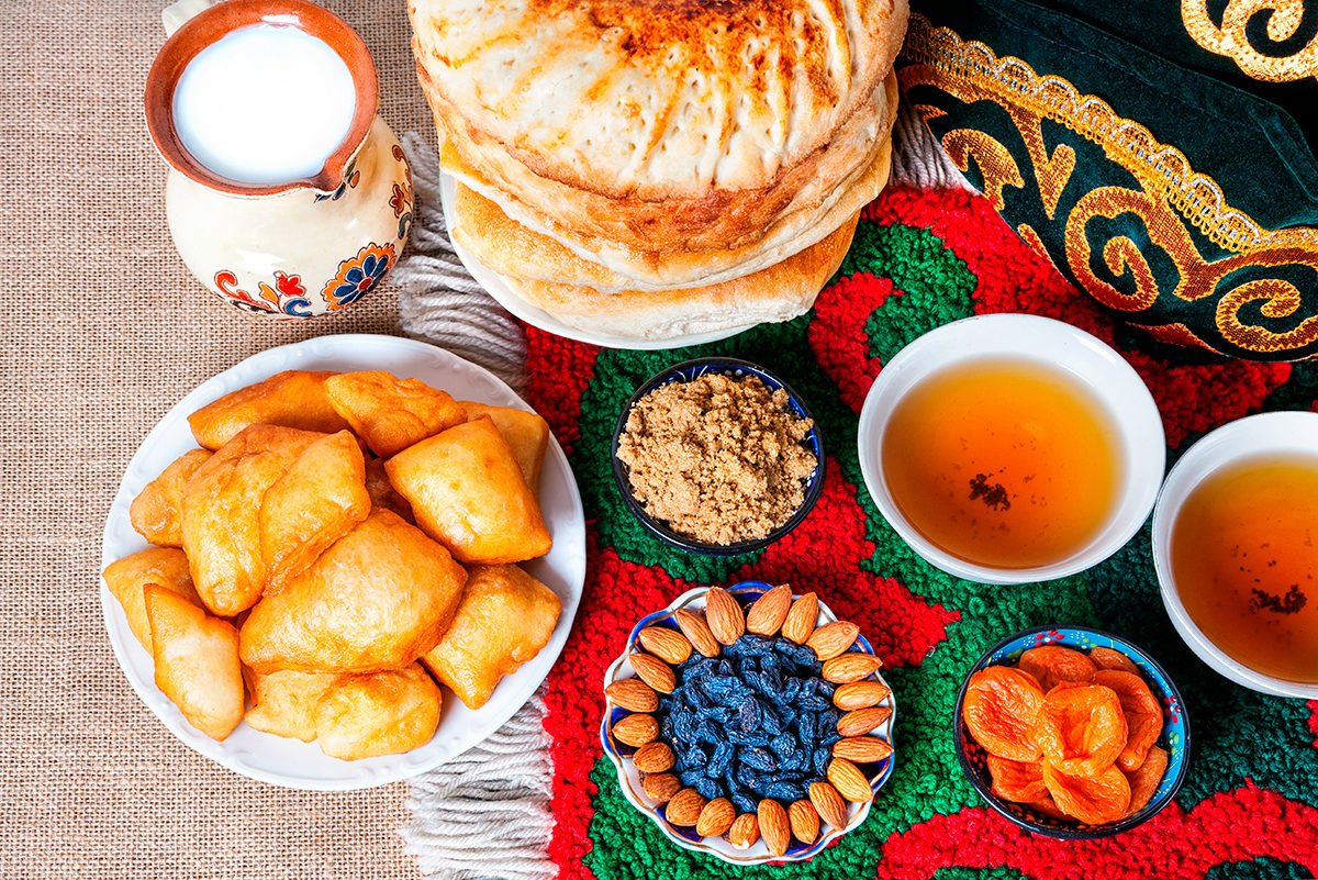Казахское чаепитие