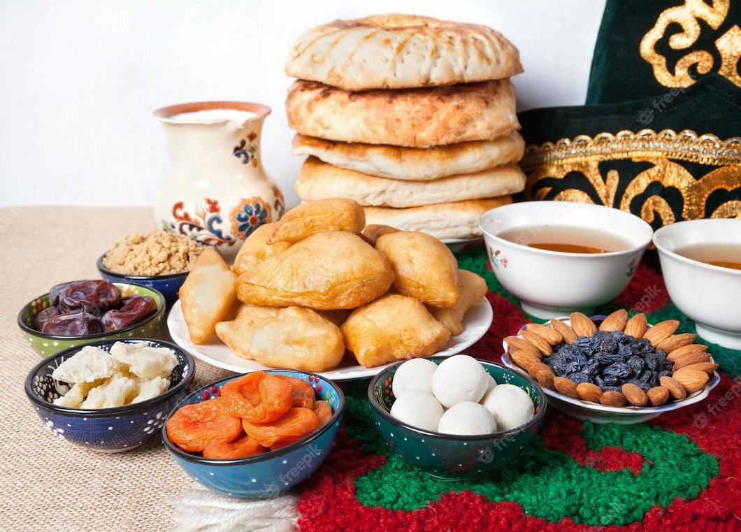 Казахский завтрак