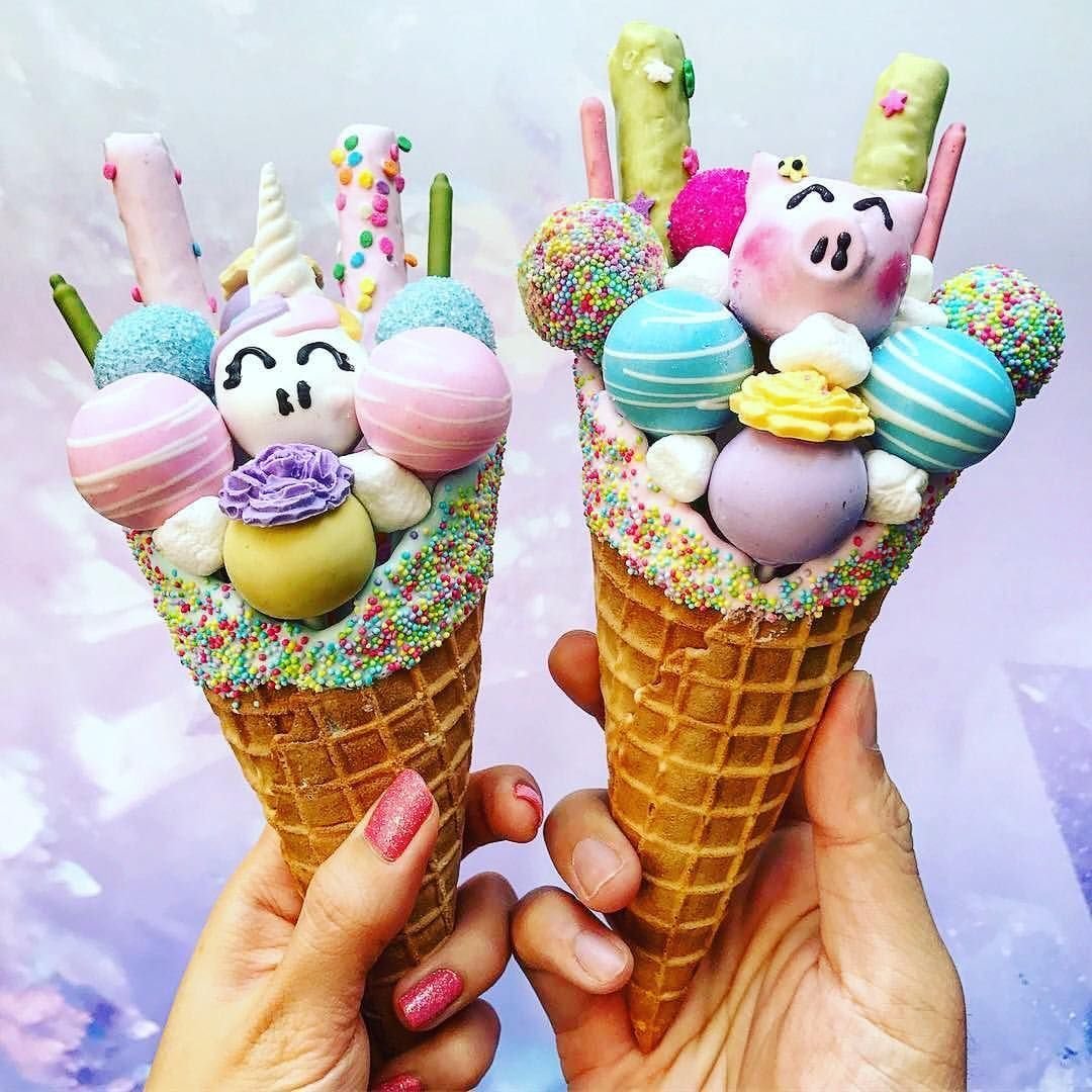 Корзиночки с кремом и фруктами