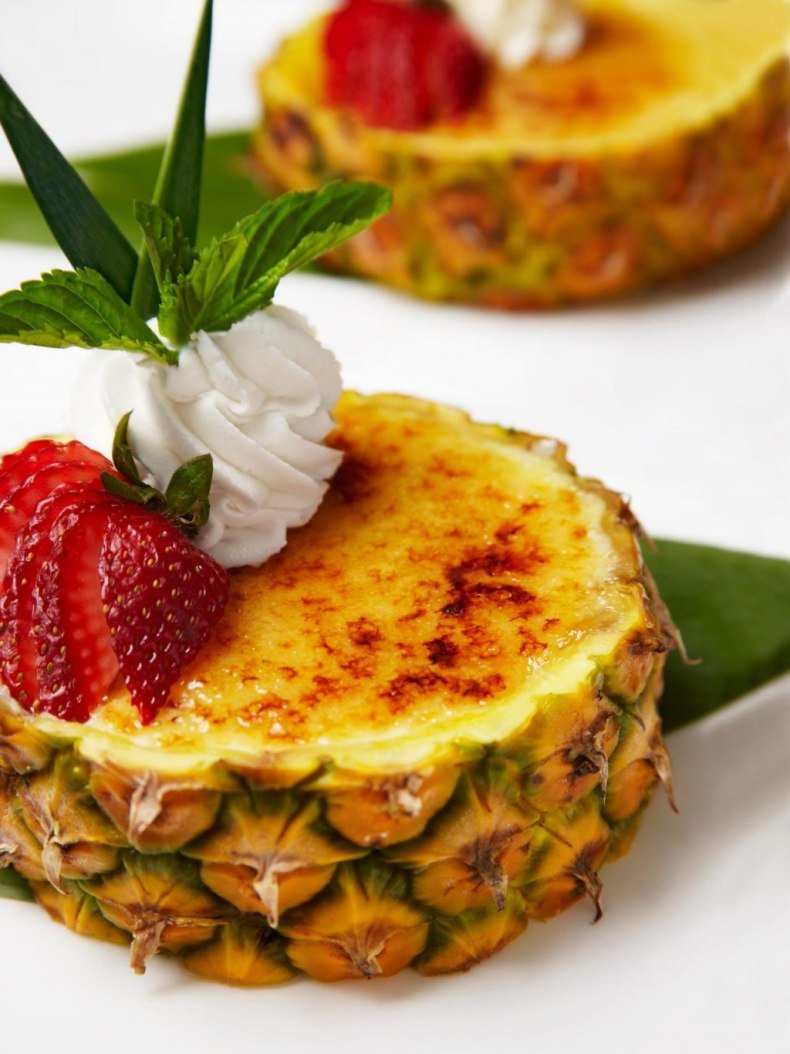 Pineapple Creme Brulee