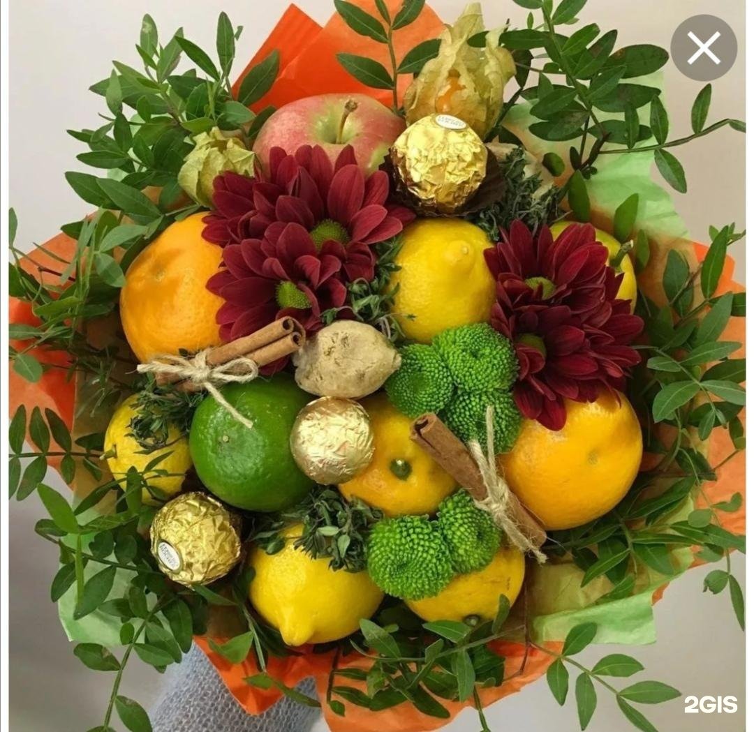 Мини букет из овощей