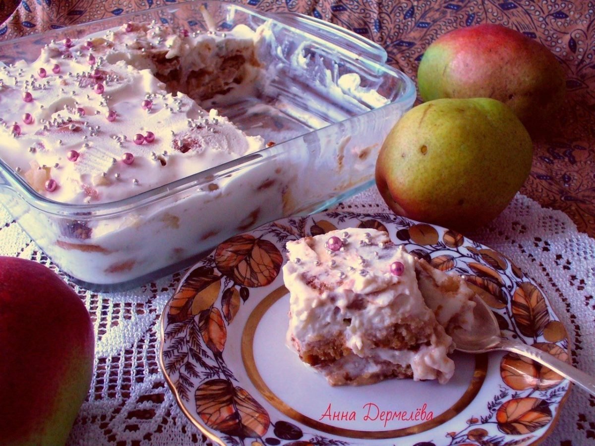 Десерты из крошки печенья без выпечки