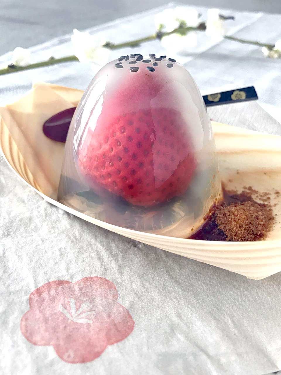 Японский десерт капля