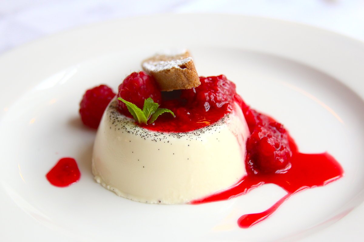 Итальянская panna Cotta