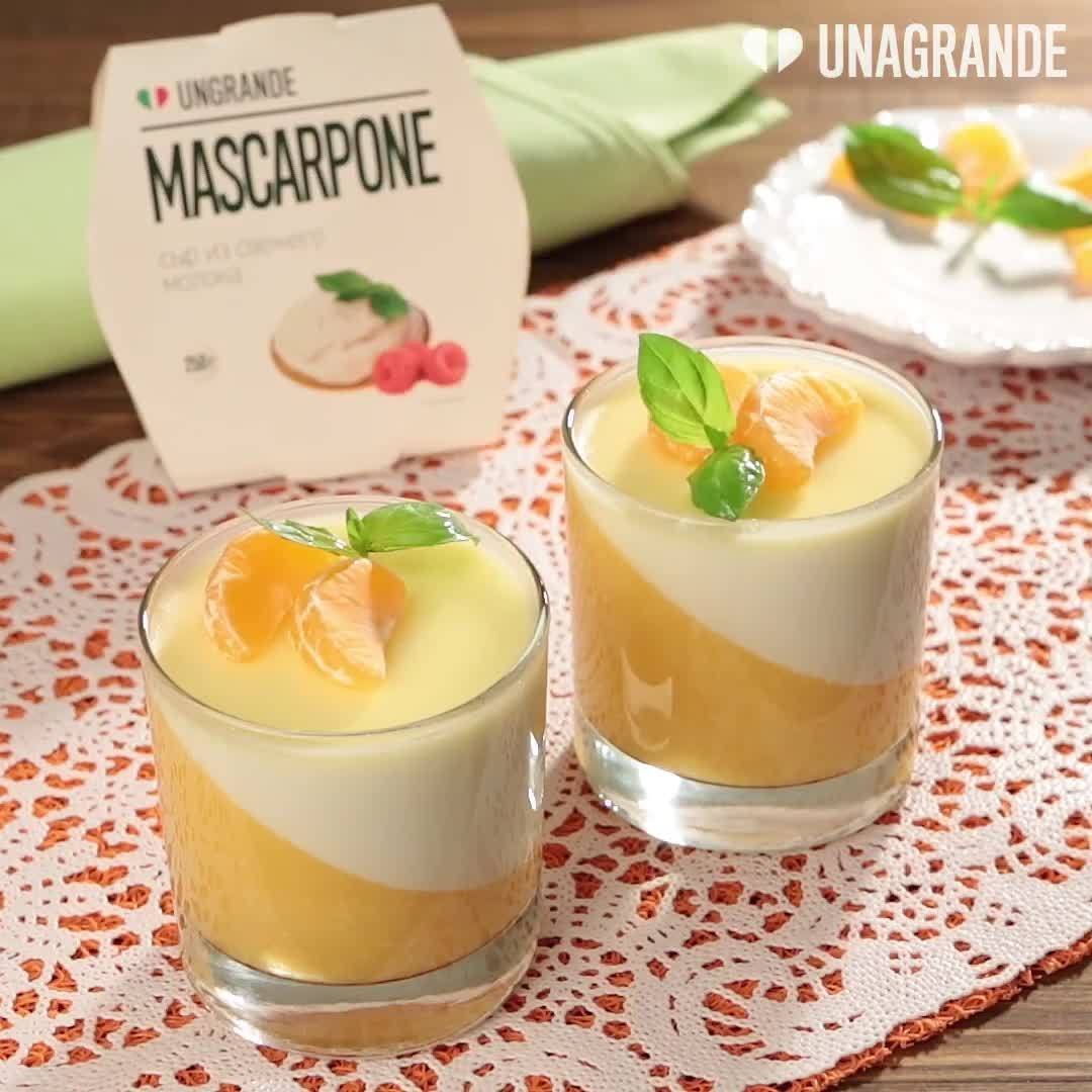 Мандариновая Панна котта