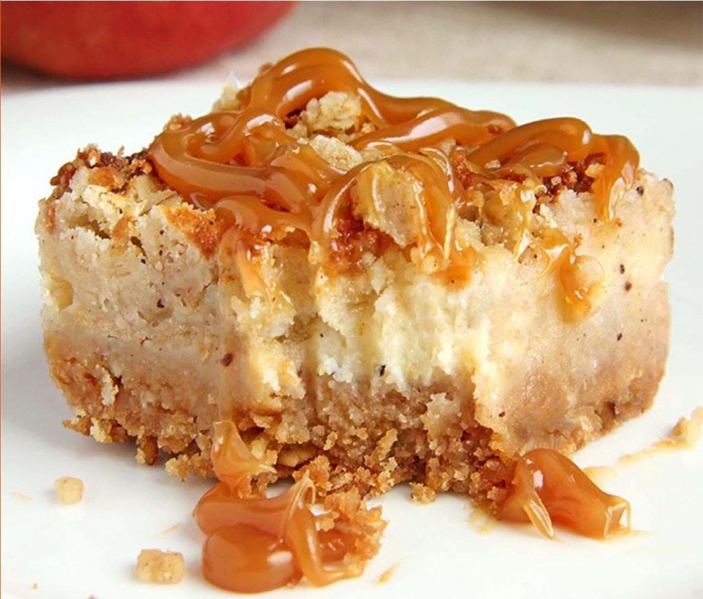 Пирог карамельно яблочный Cheesecake