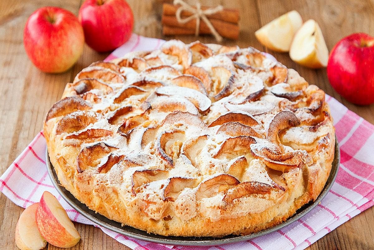 Яблочная Жизель пирог